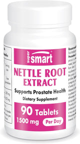 Extracto de Raíz de Ortiga 1500 mg - Supersmart - 90 Tabletas