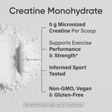 Creatina Monohidratada Sports Research - 5 g Micronizada, 10.58 oz