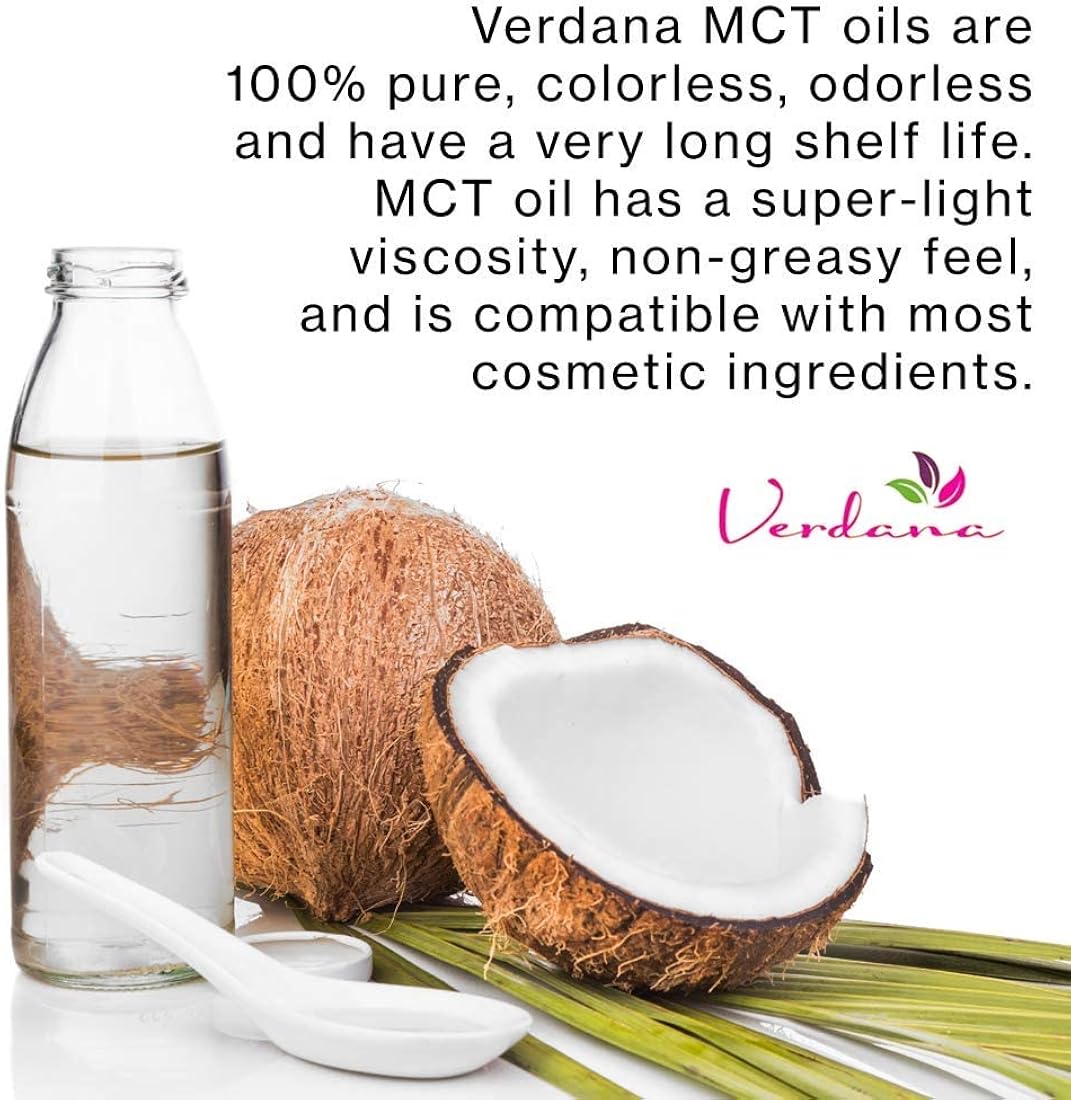 Suplemento Aceite de coco orgánico fraccionado MCT  1 galón