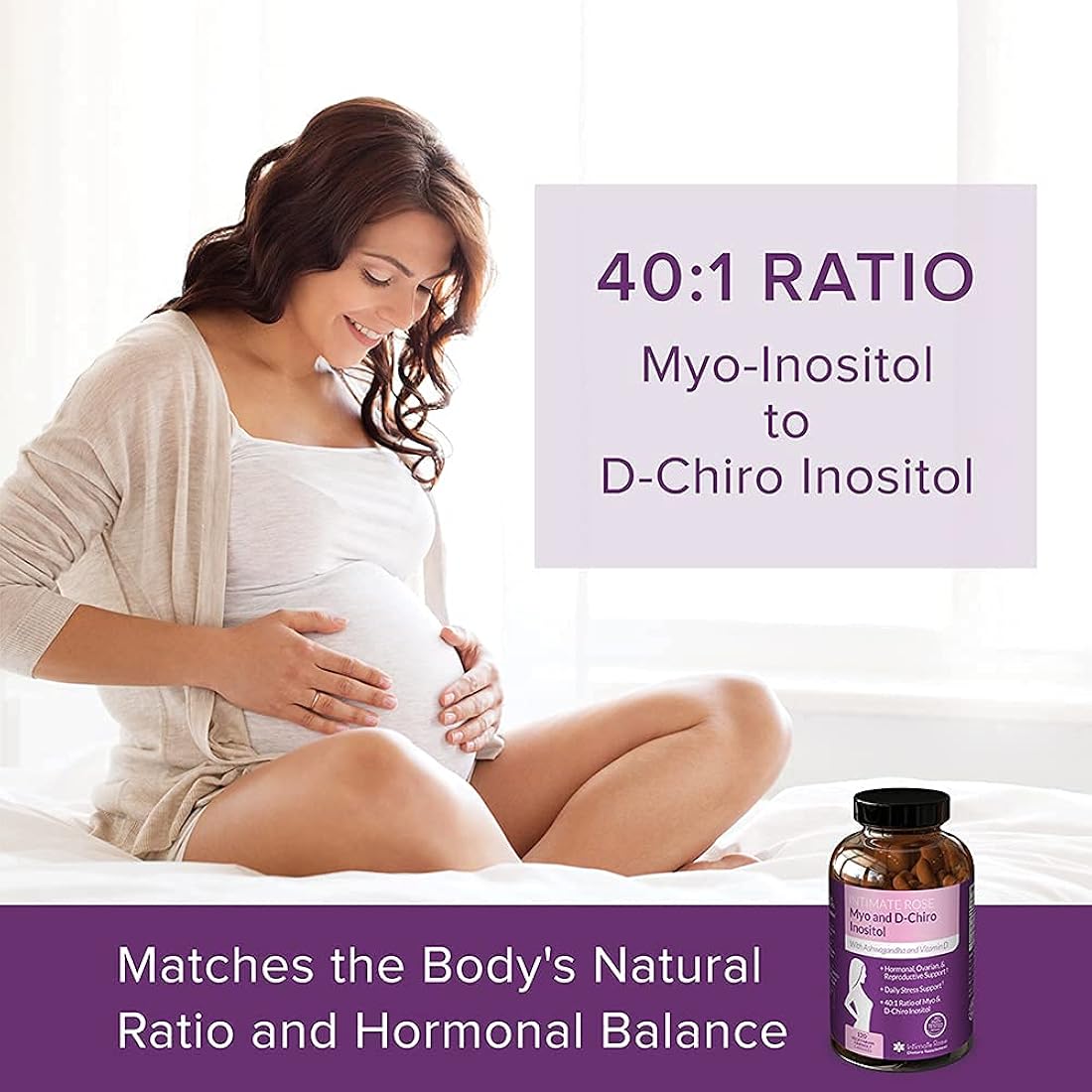Suplementos Myo-inositol y D-Chiro Inositol  + Vitamina D3