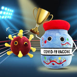 Peluches Vacuna Color Azul