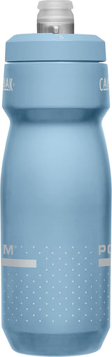 CamelBak Botella de agua Podium Bike de 24 onzas, azul piedra