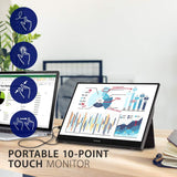 Monitor portátil ViewSonic TD1655 15.6 1080p táctil IPS