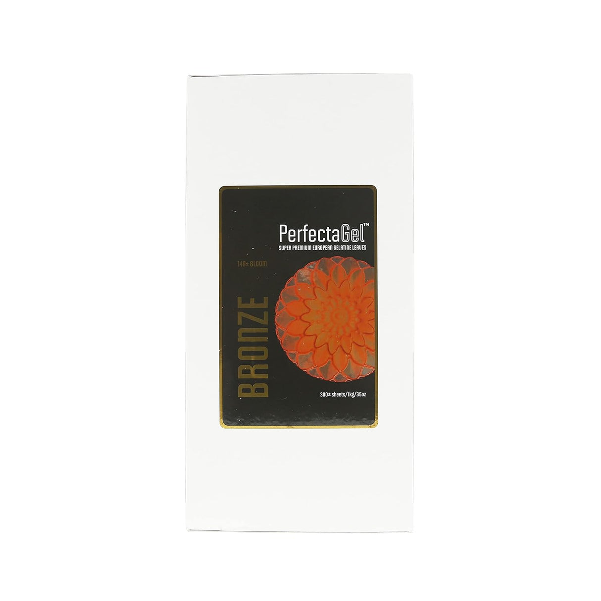 PerfectaGel Gelatina en láminas 140 Bloom 1kg [300 hojas]