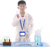 Disfraz de Doctor Científico, Kit Infantil con Bata y Gafas