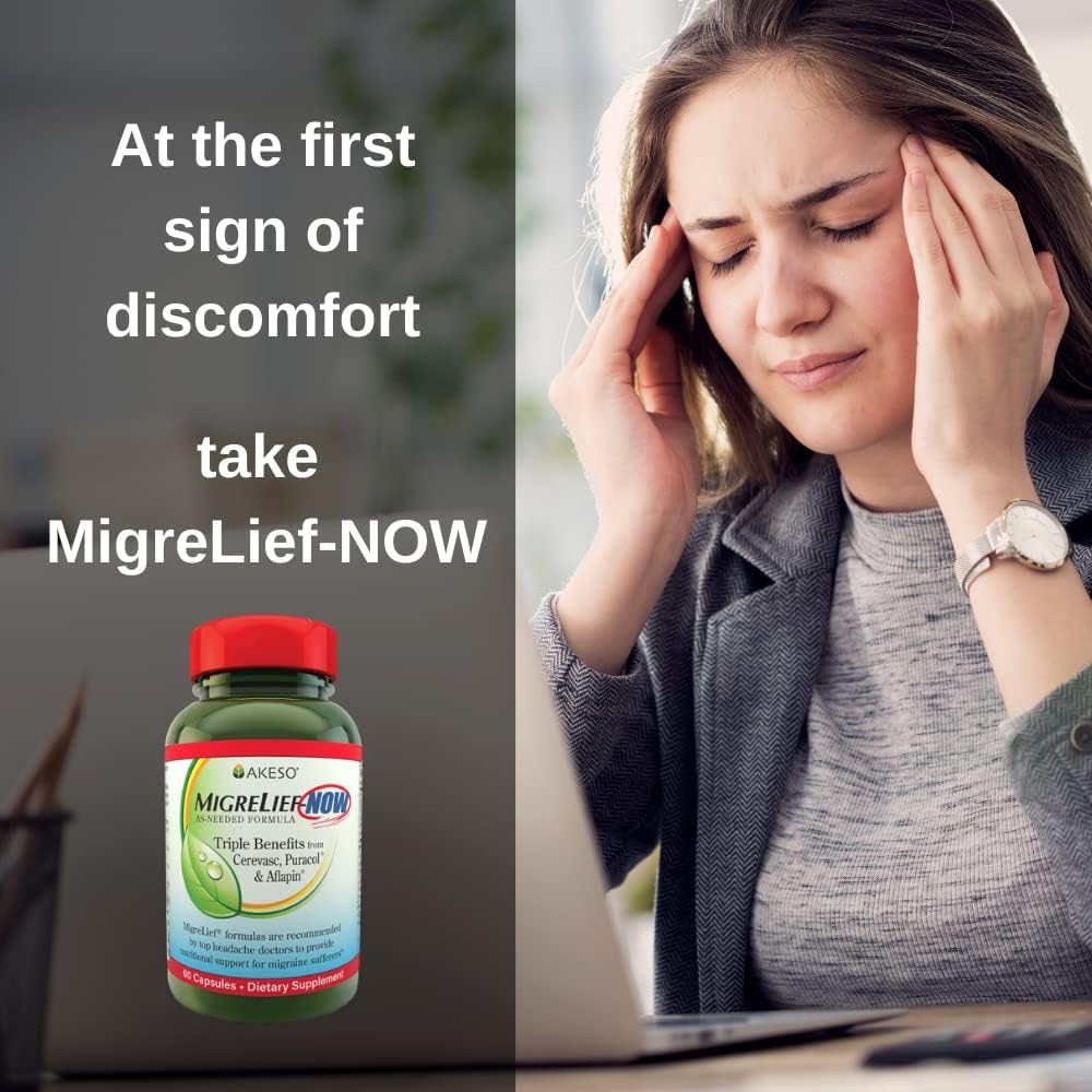 Apoyo Nutricional para Migraña y Dolor de Cabeza, Acción Rápida