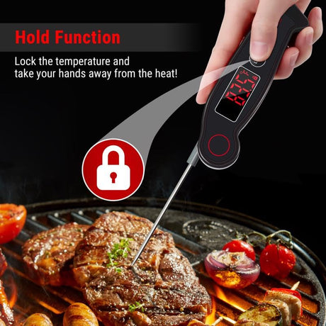 Termómetro de Cocina ThermoPro TP19W LCD para Carne y Parrilla