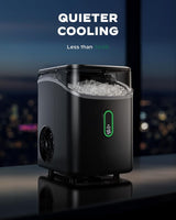 Máquina de Hielo Silonn, 33lbs/24H, Auto-limpieza, Countertop