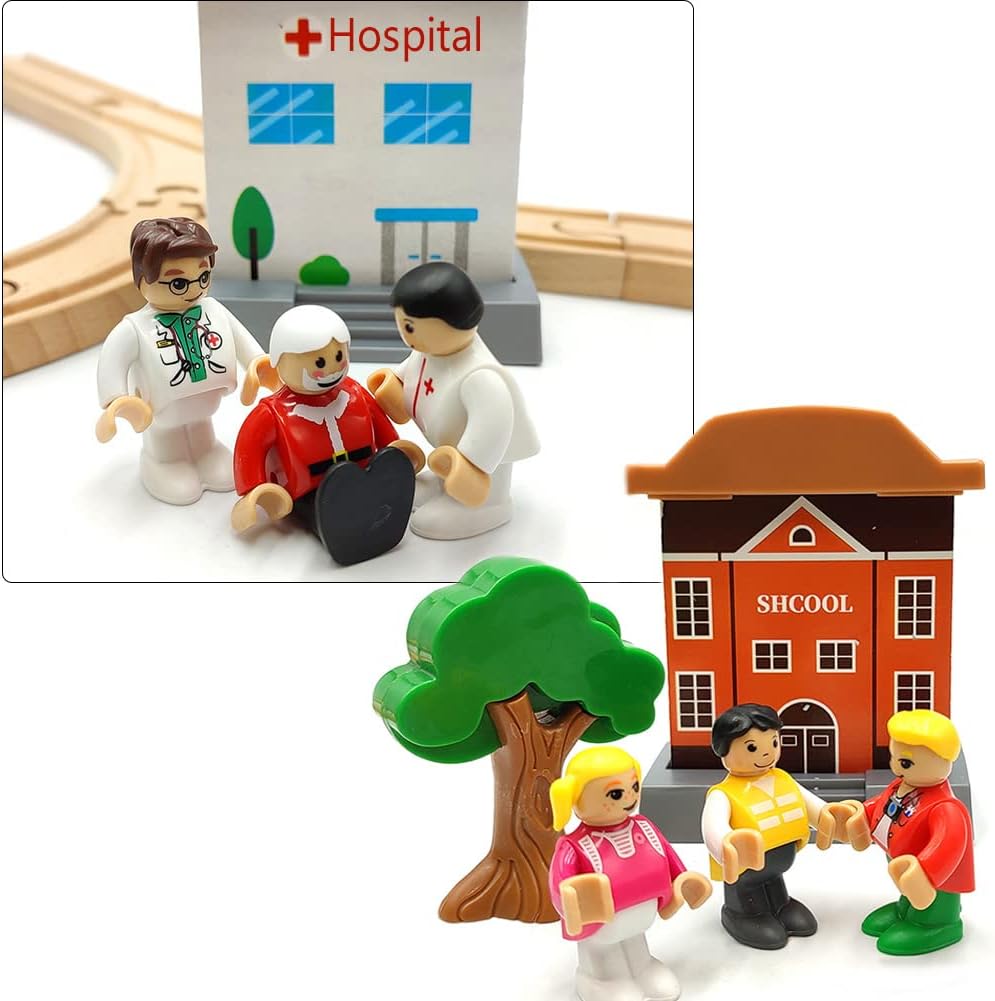 Figuras de Acción para Niños - Juguetes de Profesiones 14 Pcs