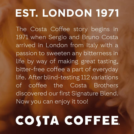 Café Molido Costa Coffee, Descafeinado Colombiano, 12oz