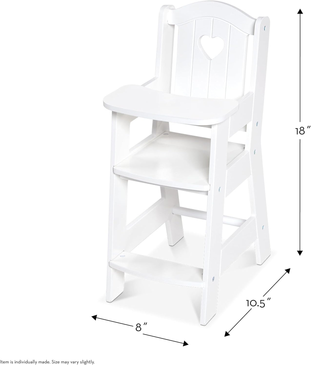 Silla Alta de Juguete Melissa & Doug para Muñecas - Accesorios