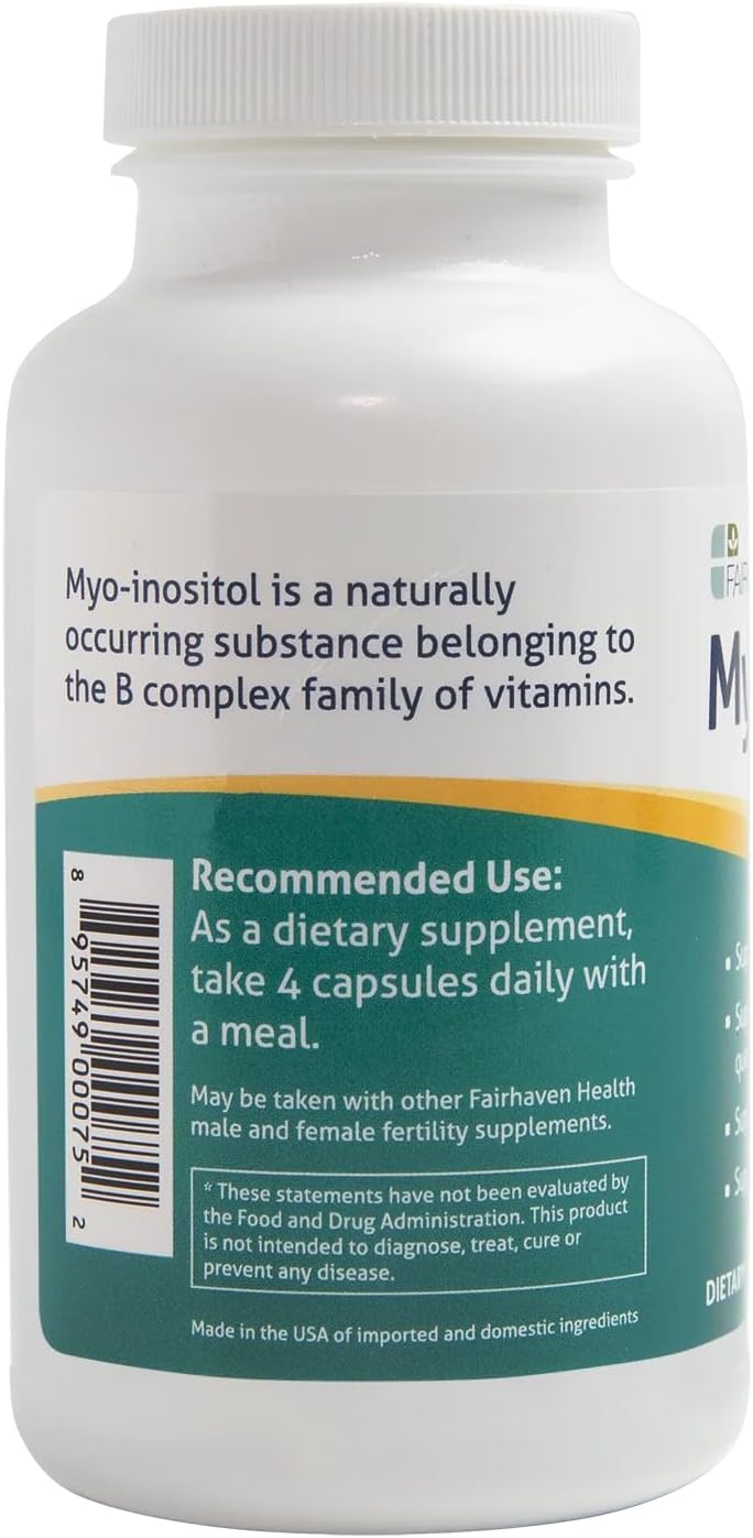 Suplemento de mio-inositol de 2000 mg  fertilidad masculino