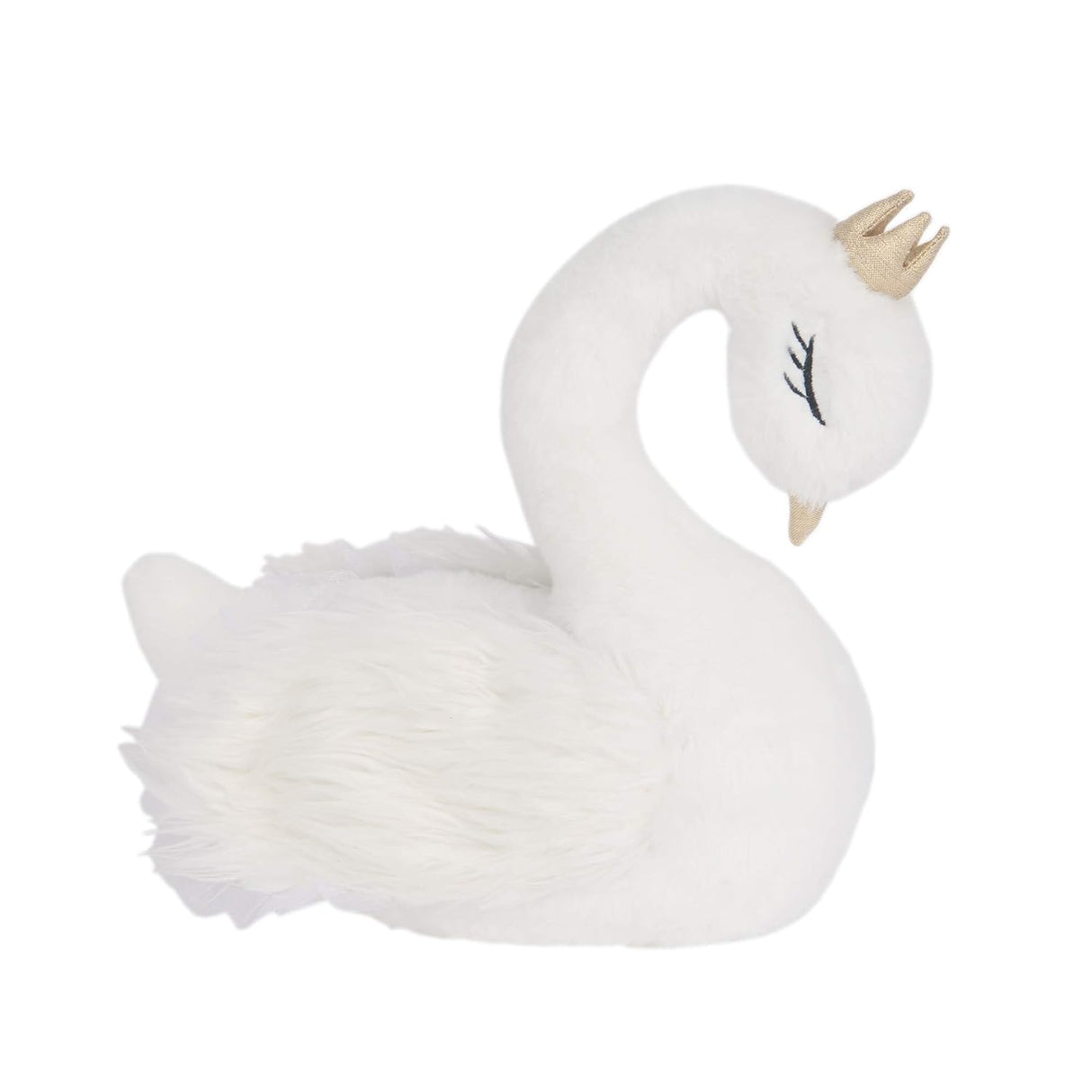 Lambs &amp; Ivy Signature Swan Princess - Peluche blanco de peluche, princesa