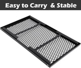 Parrilla Plegable de Acero para Camping con Patas, Modelo 21.6