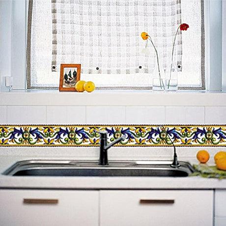 Papel Pintado Frontera Autoadhesivo Azulejos