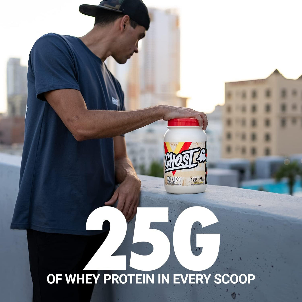 Proteína en Polvo GHOST, Cereal Milk, 25g, 2LB, Sin Gluten