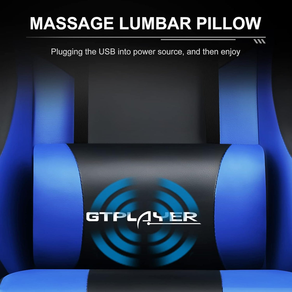 Silla Gamer con asiento giratorio XU-801-BLUE GTPLAYER