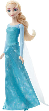 Muñeca Elsa Disney Princess, Mattel, Posable con accesorios, Frozen