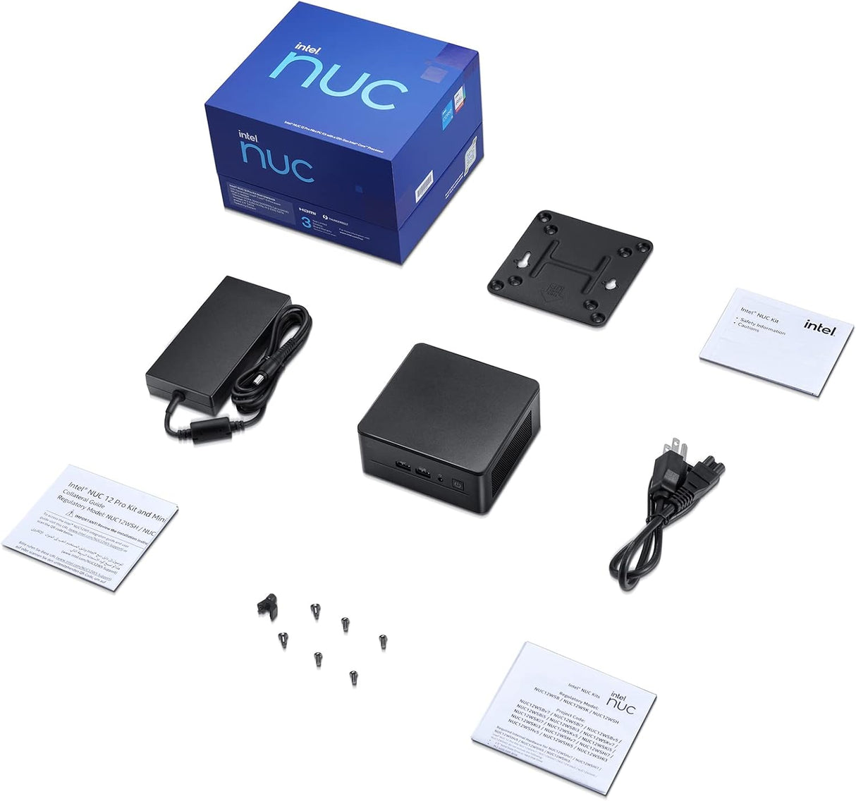 Computadora de escritorio 2 x Thunderbolt 4 Intel nuc Wi-Fi