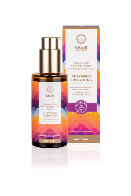 KHADI SHATAVARI EVERYOUNG Aceite corporal de elixir piel