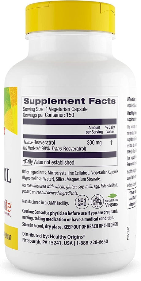 Suplementos nutricionales de resveratrol Trans-Resveratrol