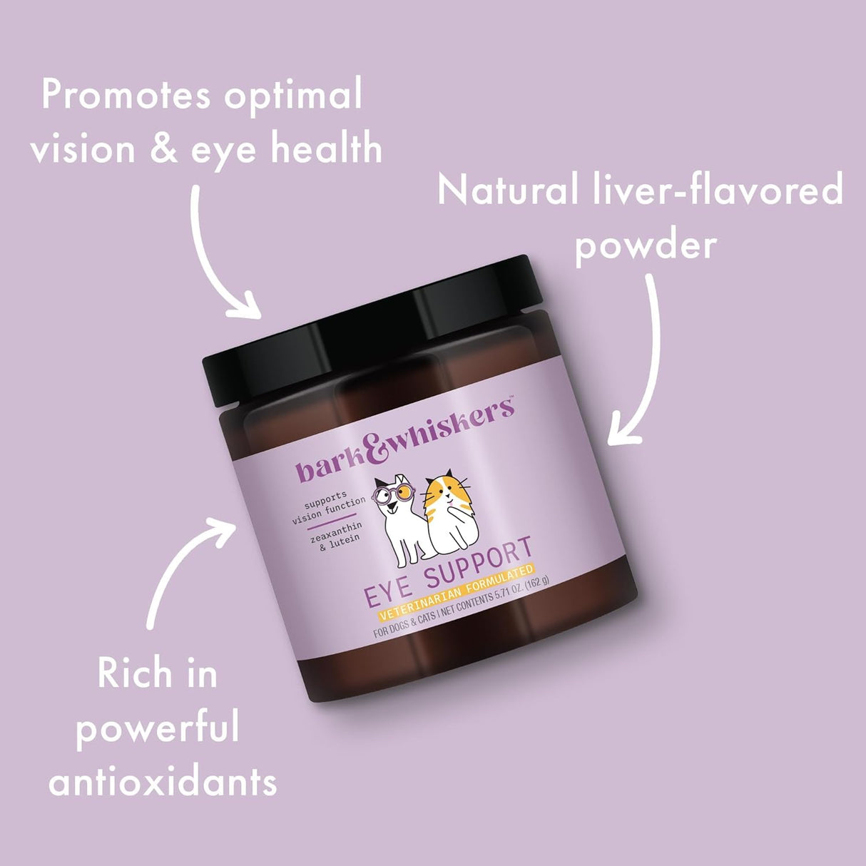 Suplemento ocular Dr. Mercola para gatos y perros 180 g