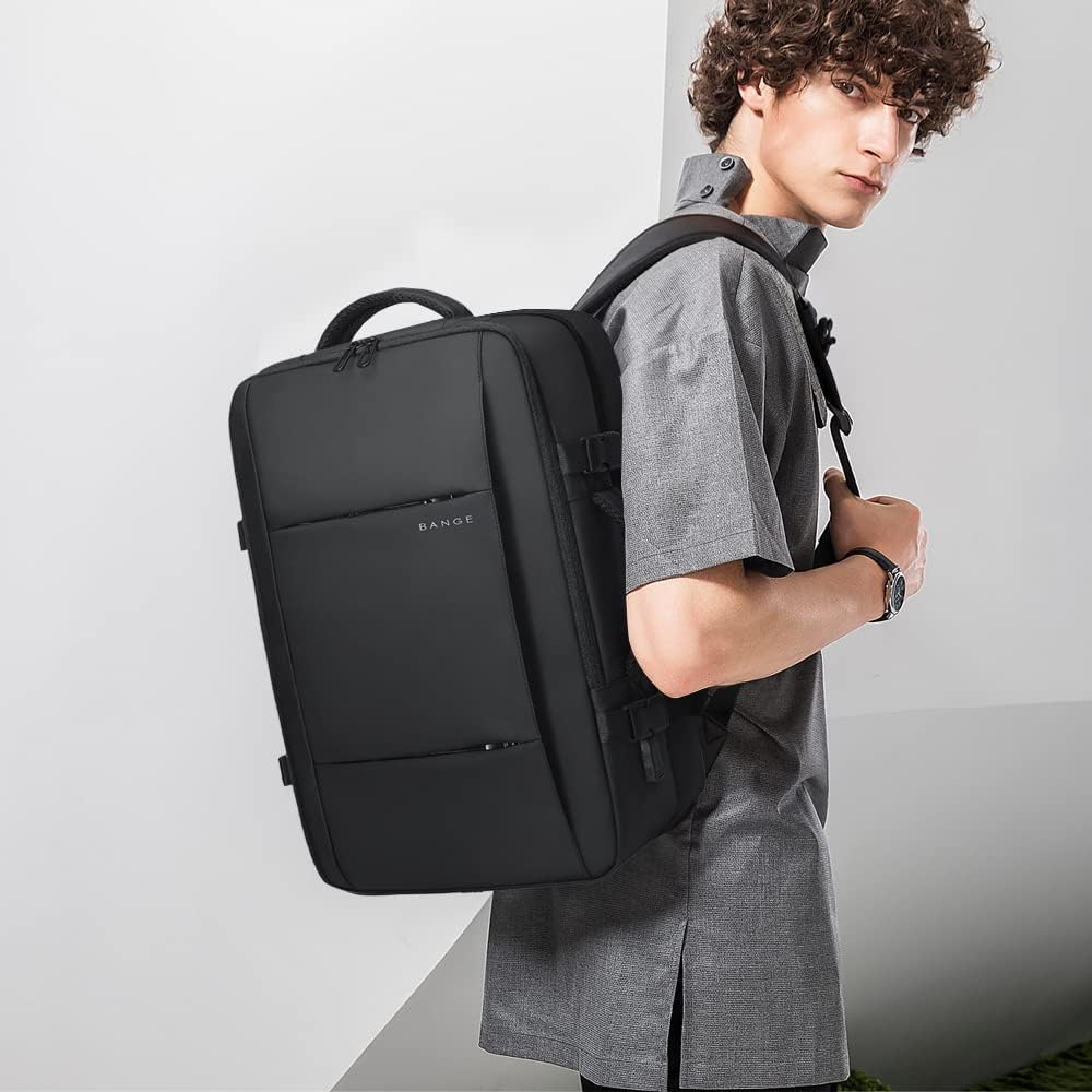 Mochila BANGE para Viajes, Aprobada para Vuelo, 17 Laptop