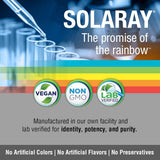 SOLARAY Vitamina C y raíz de equinácea  Apoyo inmunológico