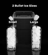 Máquina de Hielo Silonn, Compacta, Wi-Fi, 9 Cubos en 6 Min.