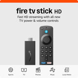 Amazon Fire TV Stick HD, streaming HD, control por voz, Alexa