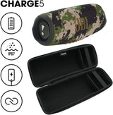 Altavoz portátil JBL Charge 5 a prueba de agua con powerbank