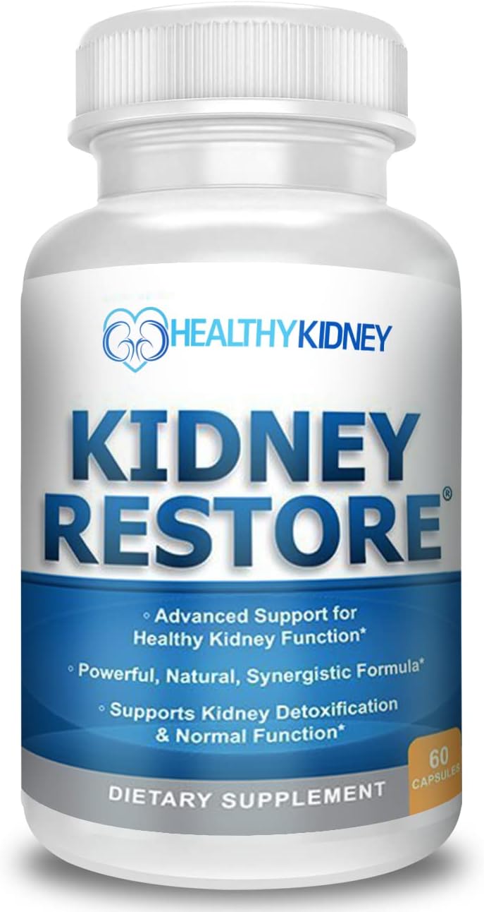 Suplemento de limpieza renal y salud renal 60 cápsulas