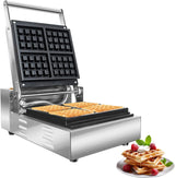 Máquina de Waffles Li Zhen, Eléctrica, Antiadherente, Mini 4 Slices