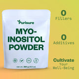 Suplemento Myo Inositol Polvo 500 porciones nootrópico