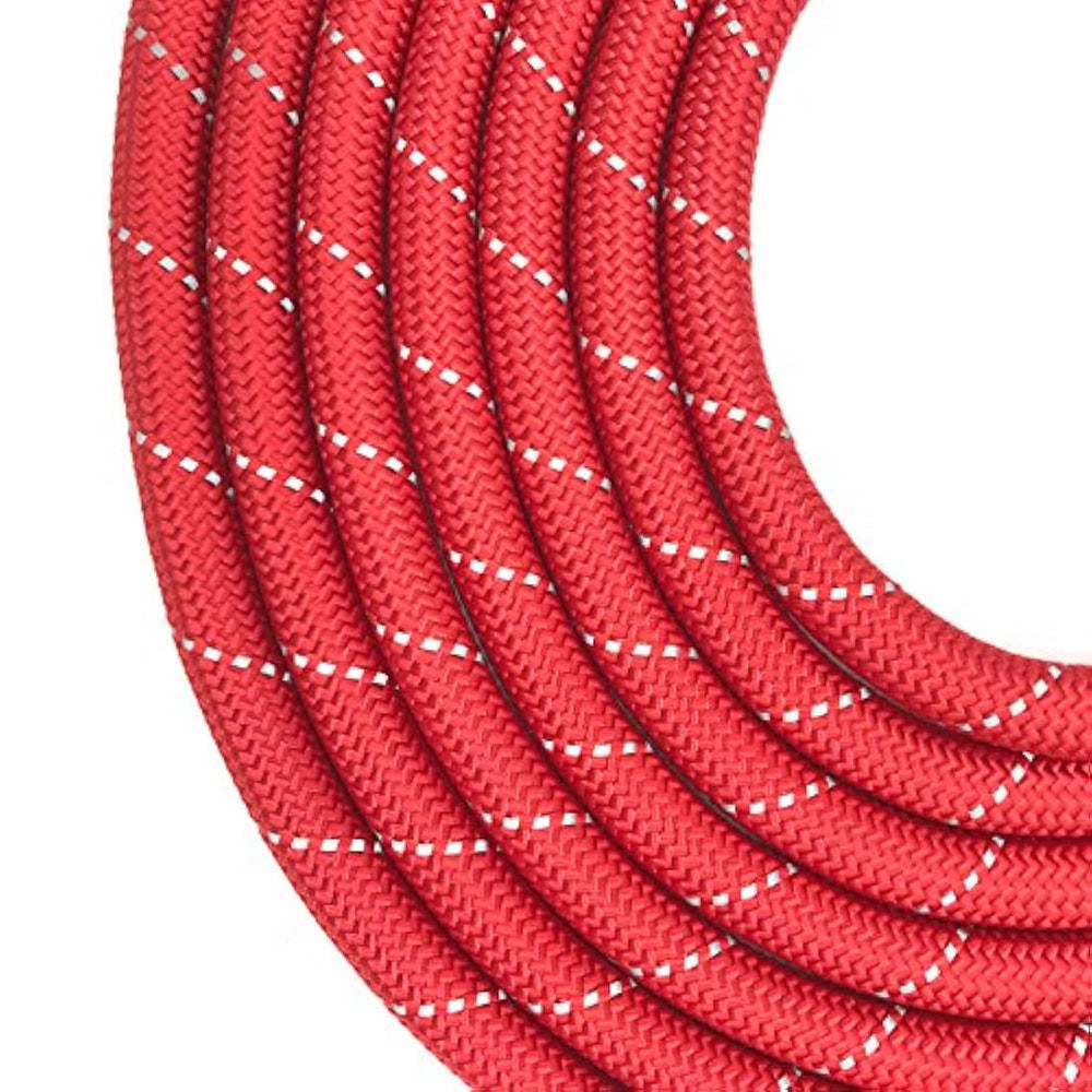 Correa para perros con mango suave 8-20 FT rojo