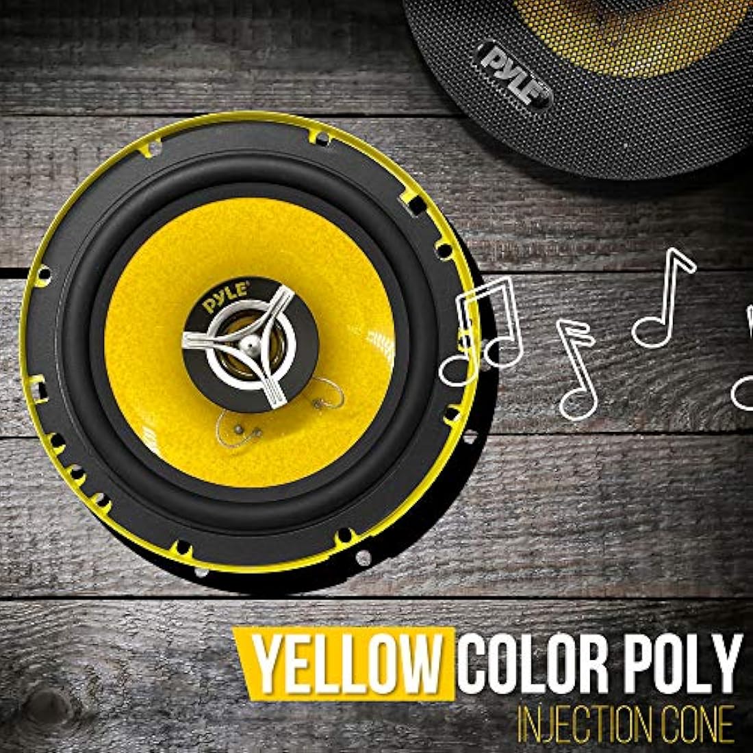 Parlantes  para coche 2 vías  PYLE ‎PLG6.2