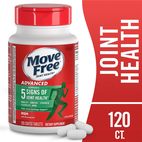 Move Free Avanzado Plus MSM, Glucosamina y Condroitina, 120 ct