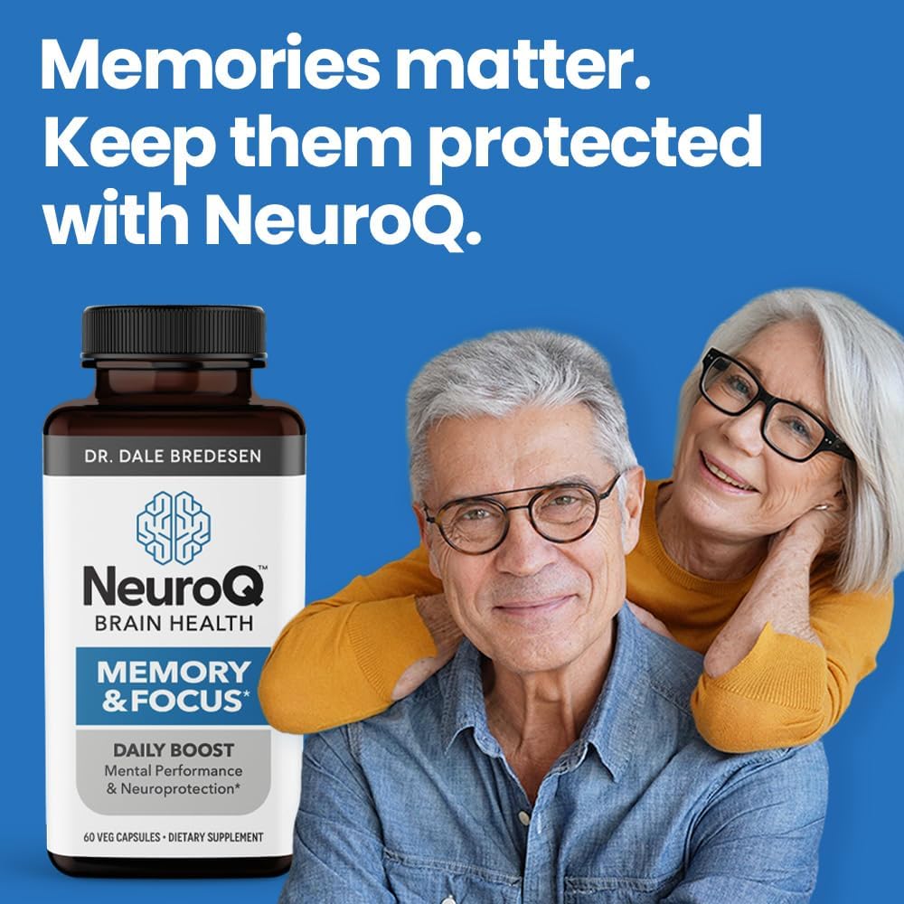 Suplemento Cognitivo NeuroQ - Dr. Dale Bredesen - 60 Cápsulas