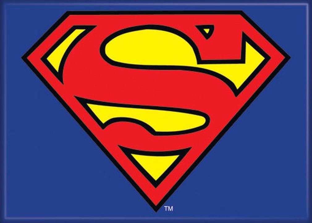 Imán para Refrigerador Superman, Decoración de Logotipo