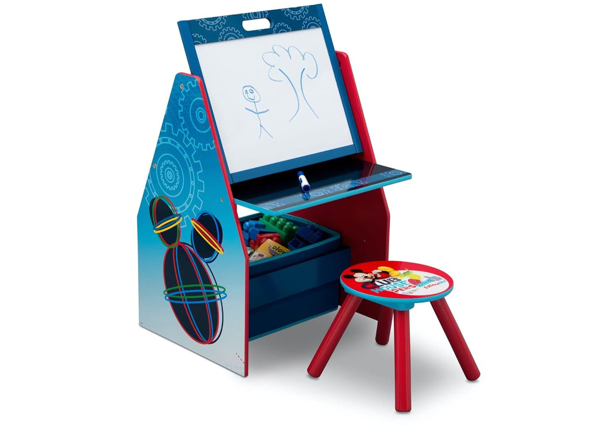 Caballete y estación de juegos para niños