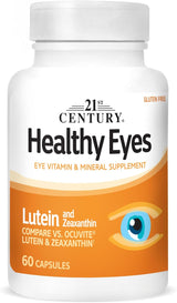 Suplemento Cápsulas de luteína y zeaxantina para ojos 60 un