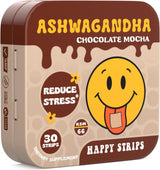 Tiras Orgánicas de Ashwagandha KSM 66 - Happy Strips - 30 Uds