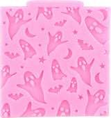 Molde Silicona Halloween Zixiang, 8 Piezas, Calabaza y Fantasmas