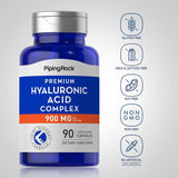 Piping Rock Suplemento de ácido hialurónico 90 cápsulas