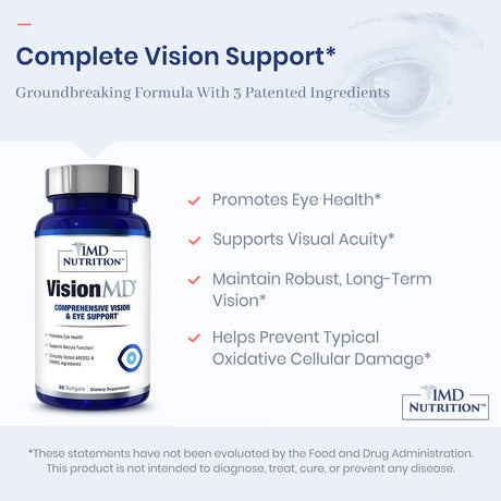 Suplemento Nutrition VisionMD  ocular para adultos OptiLut