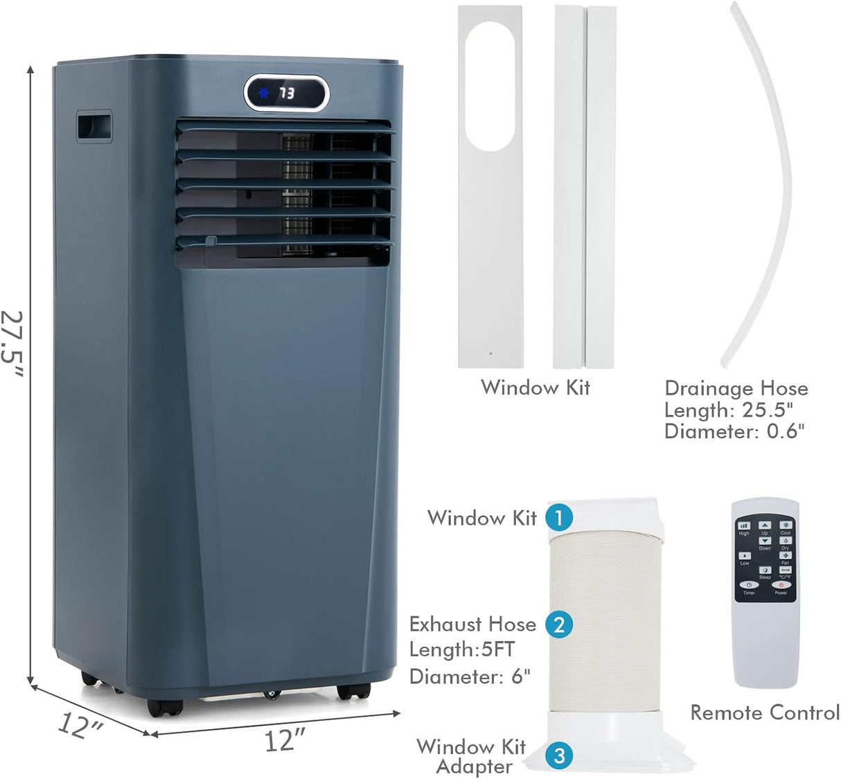 PETSITE Aire  unidad de refrigeración control remoto.