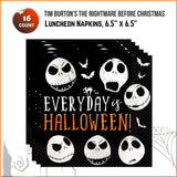 Artículos de Fiesta de Halloween, Tim Burton, 16 personas, Juego