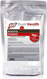 Polvo de Inositol Dual Health Body & Mind 8 oz Antioxidantes 1000mg