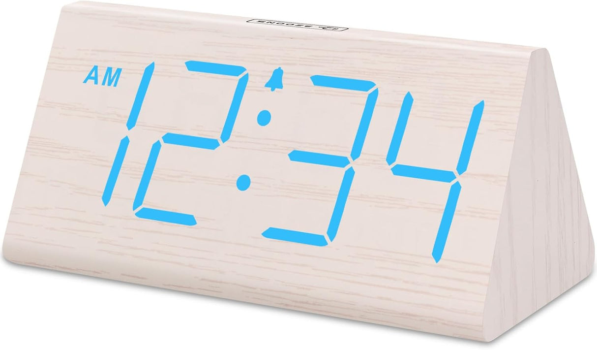 Reloj Despertador Digital DreamSky con USB y Volumen Ajustable