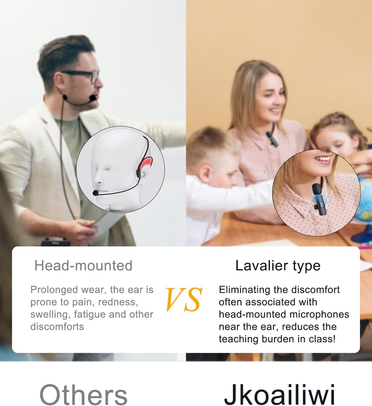 Amplificador de Voz Mini para Profesores - Micrófono Inalámbrico